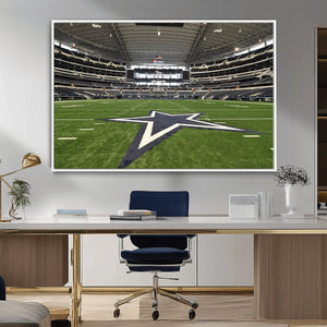 Dallas Cowboys Football Team Print - Arlington AT&T Stadium