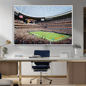 Chicago Bears Soldiers Field Wall Art Canvas Print – Framed