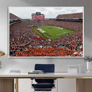 Jordan-Hare Stadium Wall Art Canvas Print, College Sports
