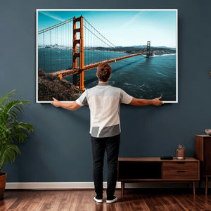 Golden Gate Bridge Wall Art Canvas Print – San Francisco