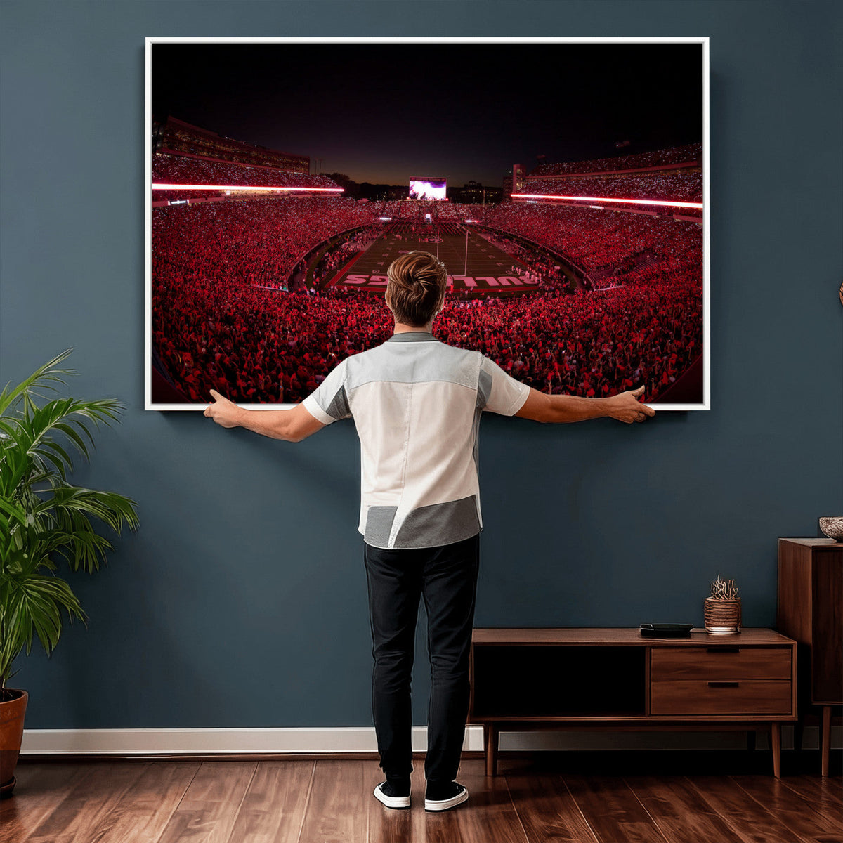 Sanford Stadium Wall Art Canvas Print – Georgia Bulldogs