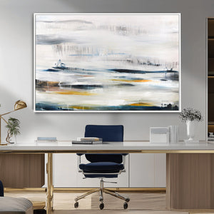 Soft Color Abstract Canvas Print