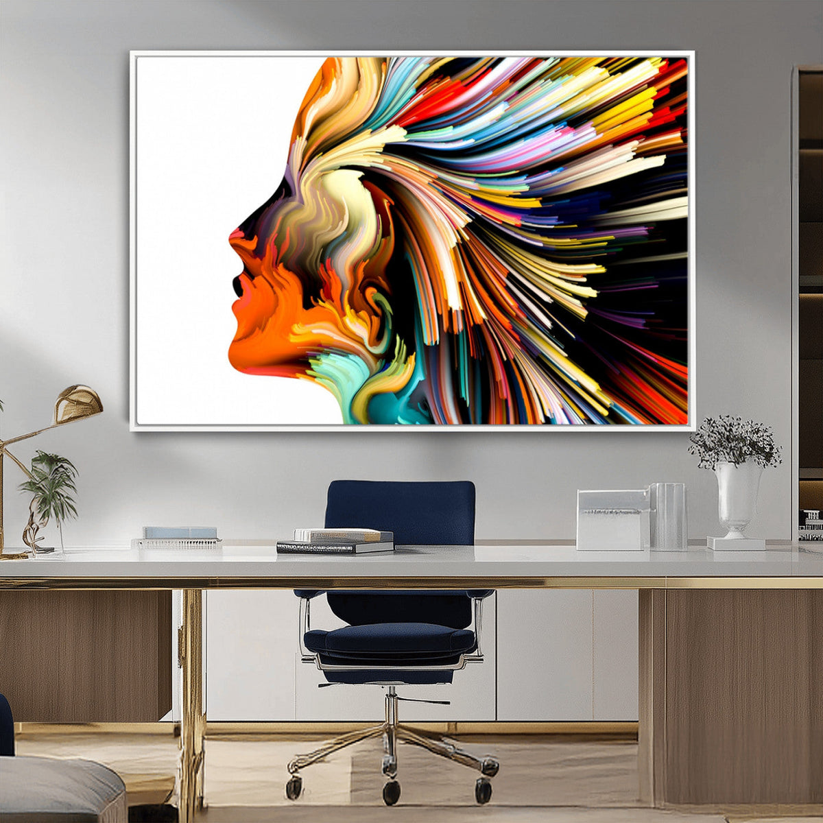 Profile Colors Canvas Print