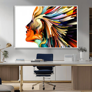 Profile Colors Canvas Print