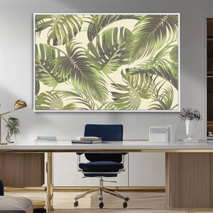 Palm Leaves Canvas Print