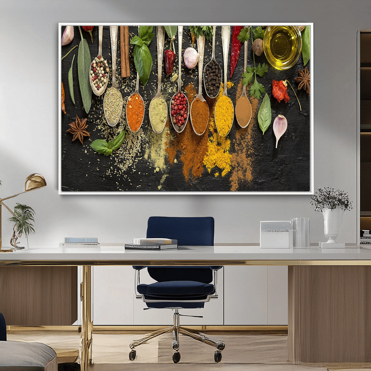 Spices Wall Art Canvas Print