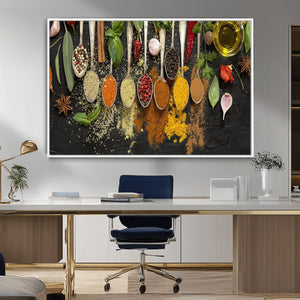 Spices Wall Art Canvas Print
