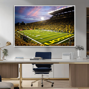 University of Oregon Ducks Football Team Print - Eugene
