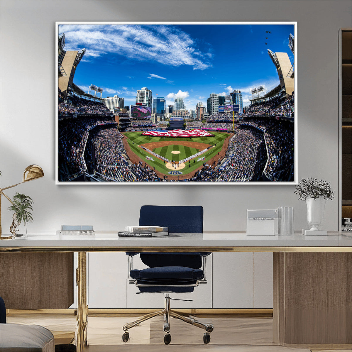 San Diego Padres Baseball Team Print - Petco Park Stadium