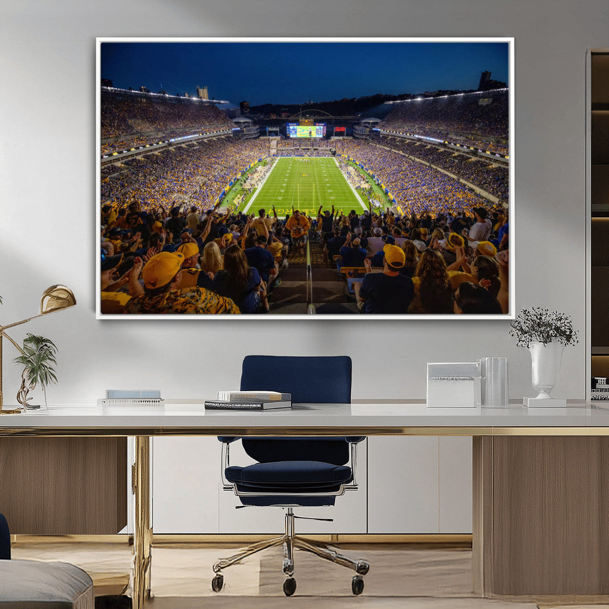 Pittsburgh Panthers Football Team Print - Pittsburgh