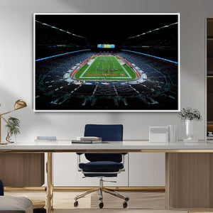 Denver Broncos Football Team Print Canvas- Denver Empower