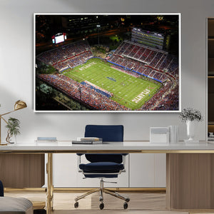 Florida Atlantic University Owls Canvas Print, Football Team