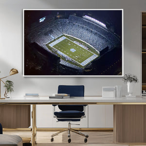 University of North Carolina Tar Heels Football Team Print -