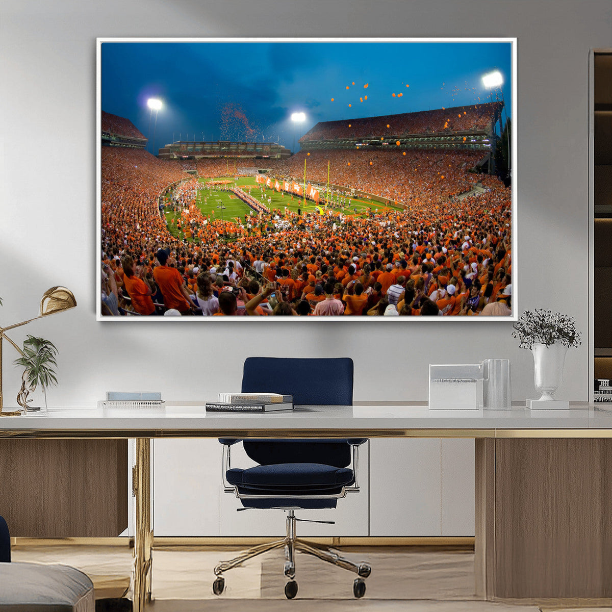 Clemson University Tigers Football Team Print - Clemson