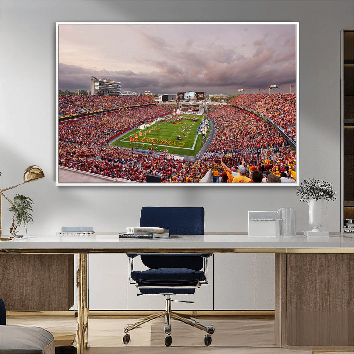 Iowa State University Cyclones Football Team Print - Ames
