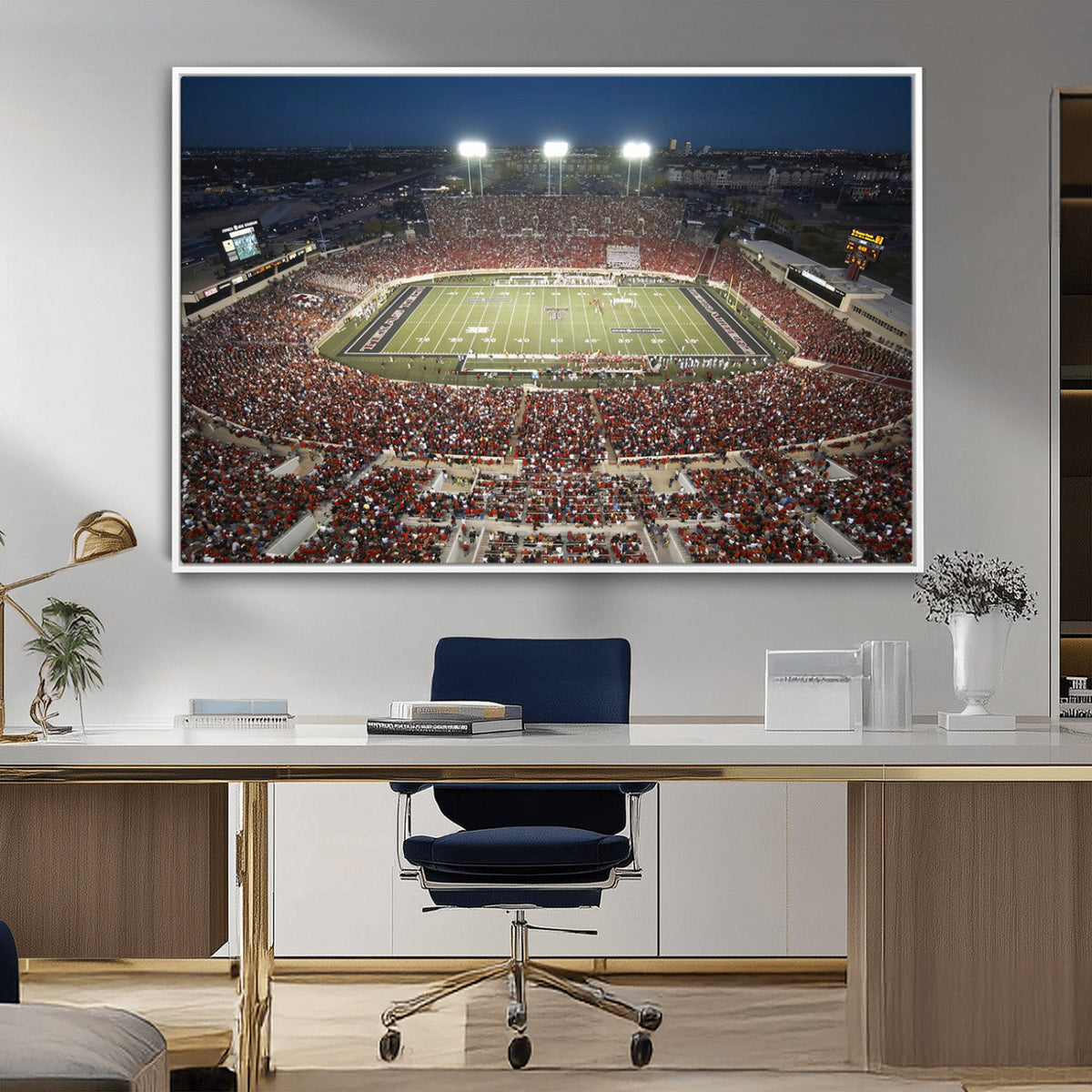 Texas Tech Red Raiders Football Team Print - Lubbock Jones