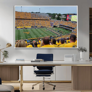Puskar Stadium Canvas Print Wall Art - Morgantown Print -