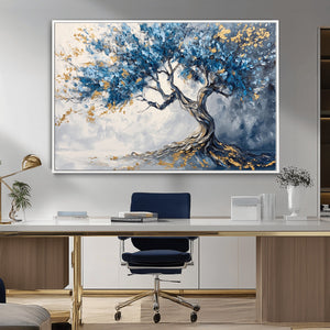 Abstract Tree Painting Canvas Wall Art | Tree of Life