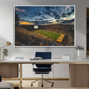 University of Wyoming Cowboys Football Team Print - Laramie