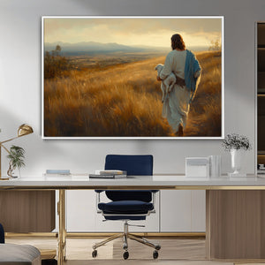 Jesus the Good Shepherd Wall Art Canvas Print -