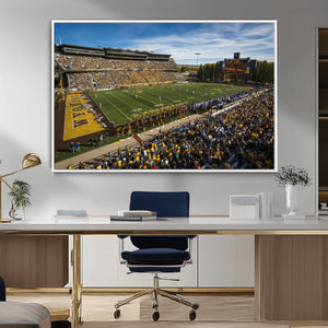 University of Wyoming Cowboys Football Team Print - Laramie