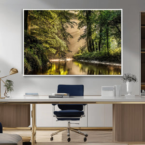 Forest Wall Art Print | River Landscape Wall Art | Perfect