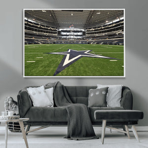 Dallas Cowboys Football Team Print - Arlington AT&T Stadium
