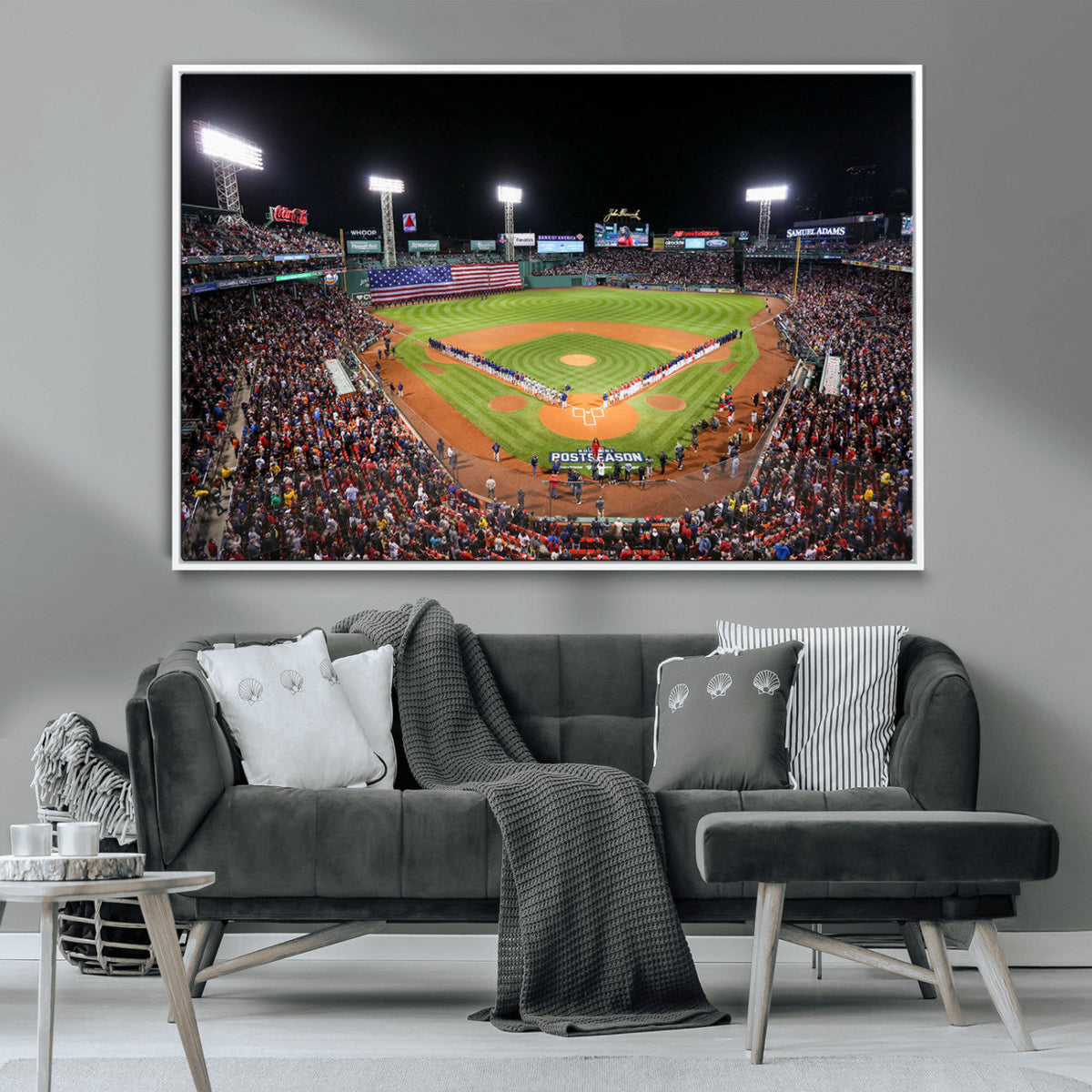 Fenway Park Wall Art Canvas Print | Large Baseball Stadium