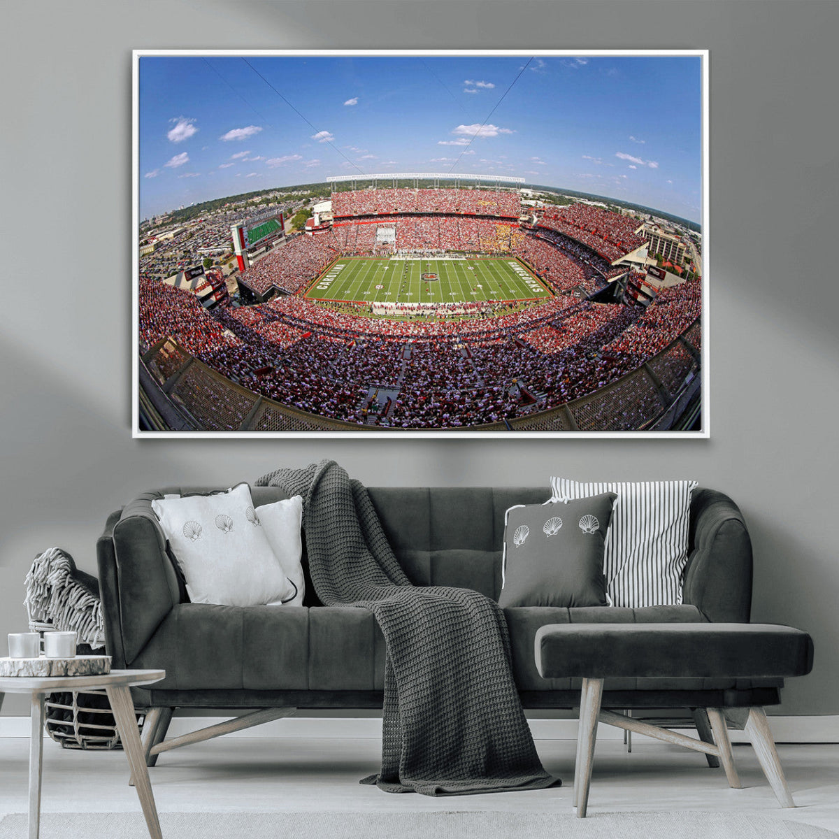 William Brice Stadium Wall Art Canvas Print – Stadium Crowd