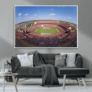 William Brice Stadium Wall Art Canvas Print – Stadium Crowd