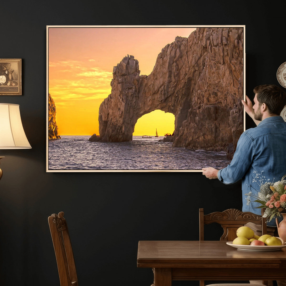El Arco Cabo San Lucas Ocean Arch Wall Art Canvas Print