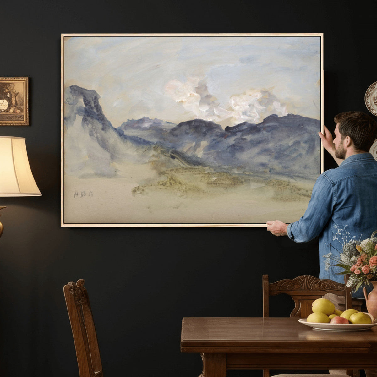 Alps Hercules Brabazon Brabazon Abstract Wall Art Canvas