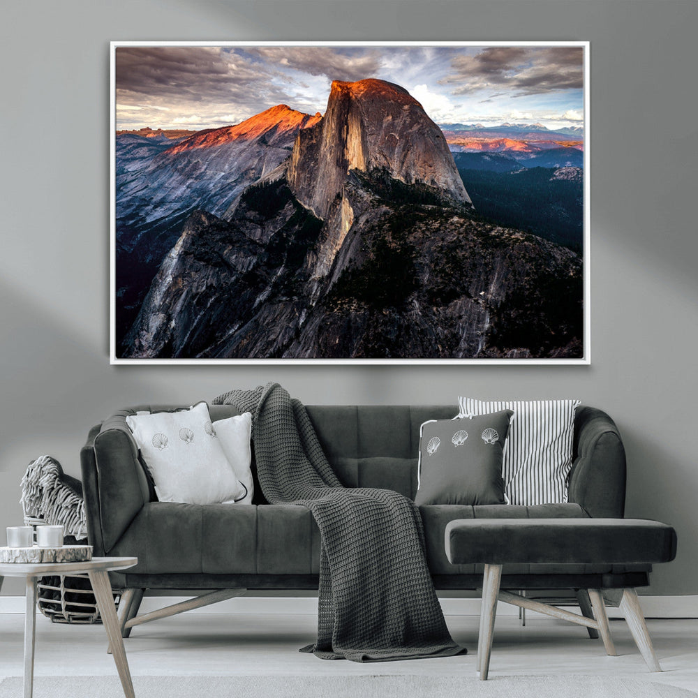 Half Dome Yosemite Wall Art – Majestic Mountain Landscape