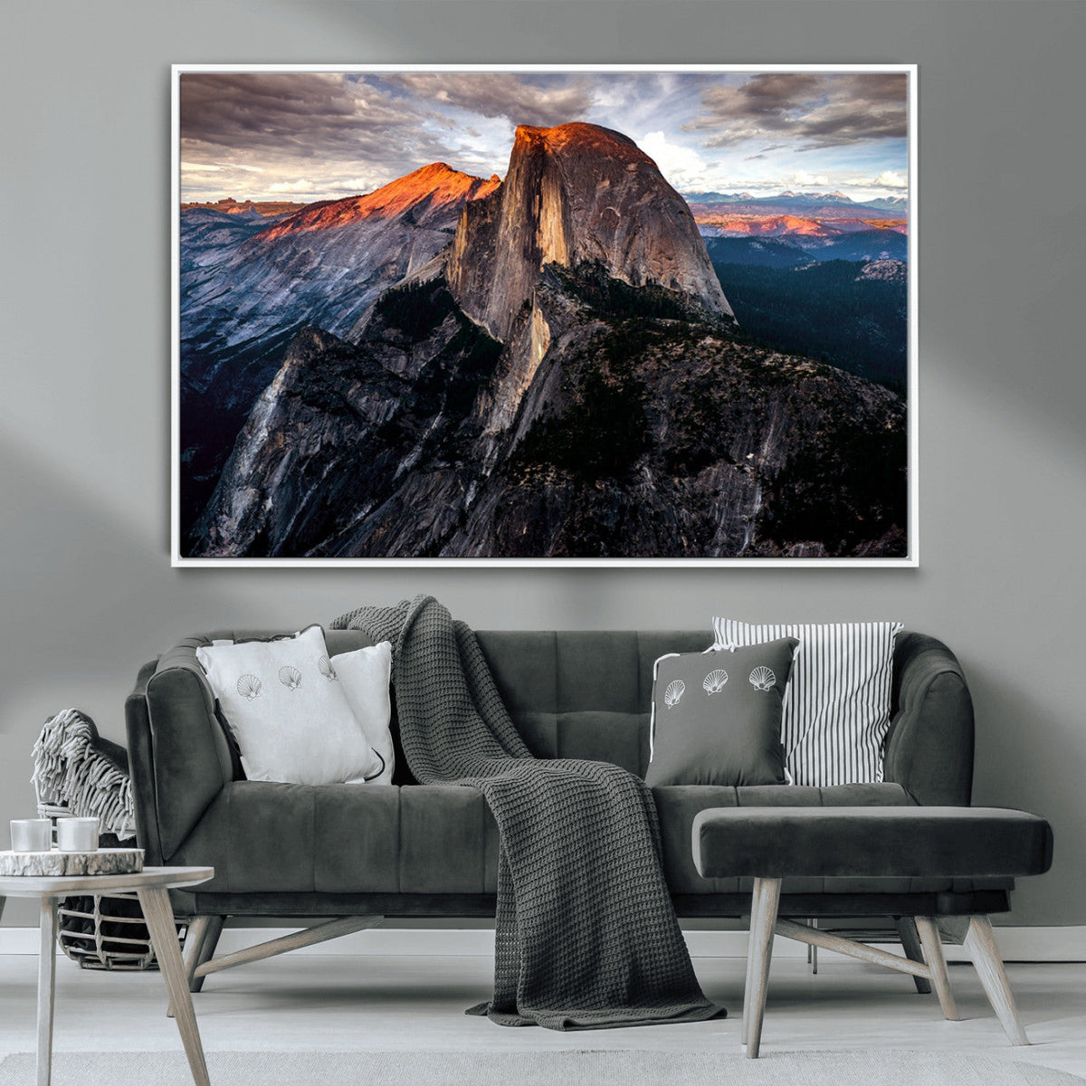 Half Dome Yosemite Wall Art – Majestic Mountain Landscape