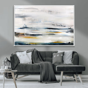 Soft Color Abstract Canvas Print