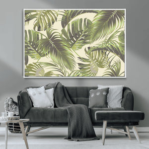 Palm Leaves Canvas Print