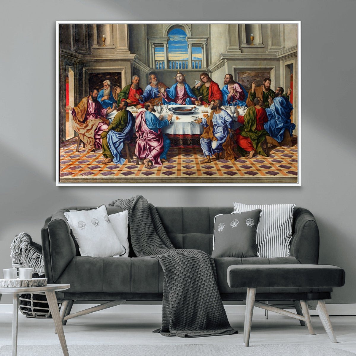 The Last Supper Multi Panel Canvas Wall Art