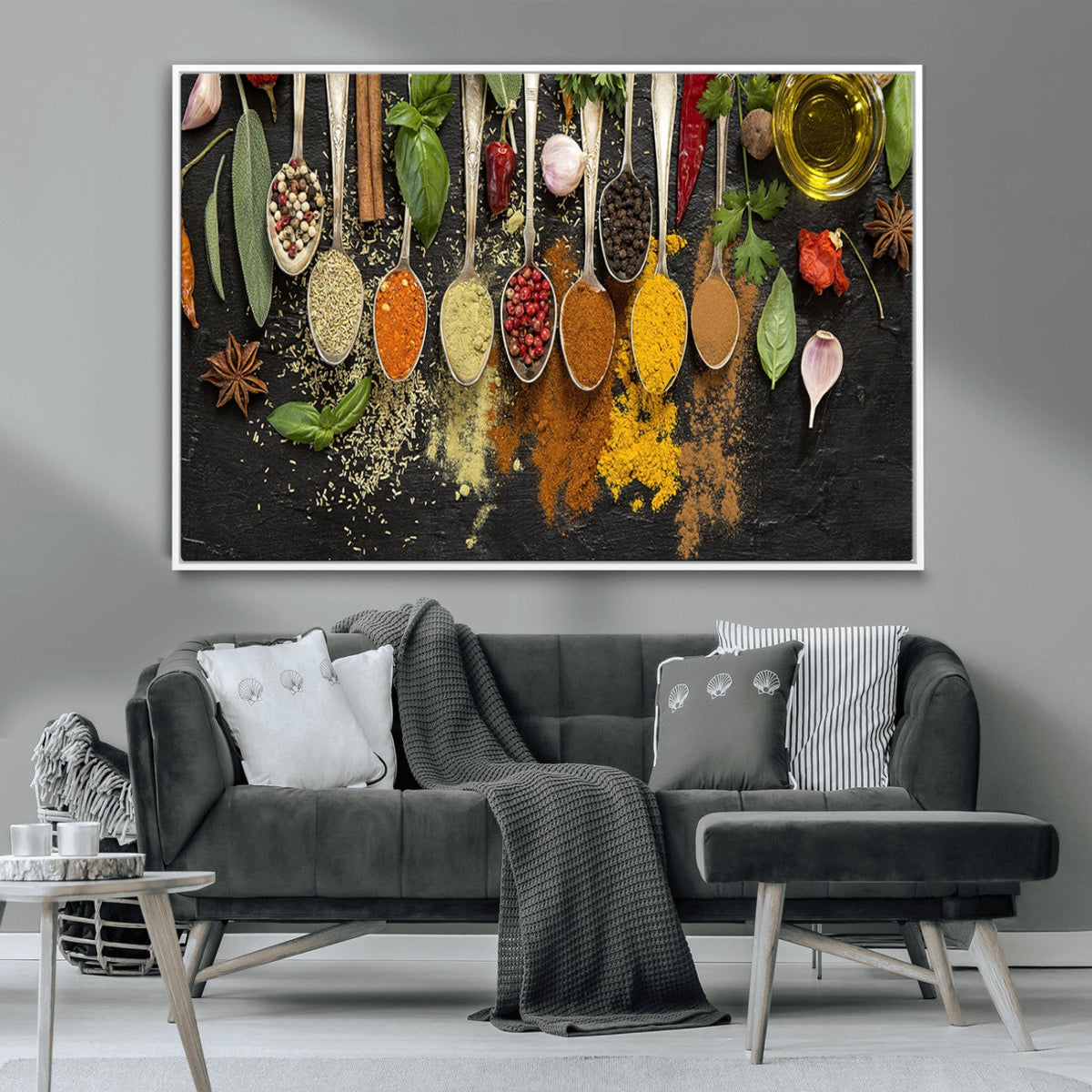 Spices Wall Art Canvas Print