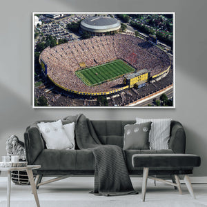 Michigan Wolverines Football Team Print - Ann Arbor Michigan
