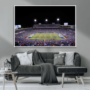Buffalo Bills Wall Art - Buffalo Bills Stadium Canvas Print,