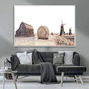 Farm Prints Set, Set of 3 Farmhouse Wall Art, Country House