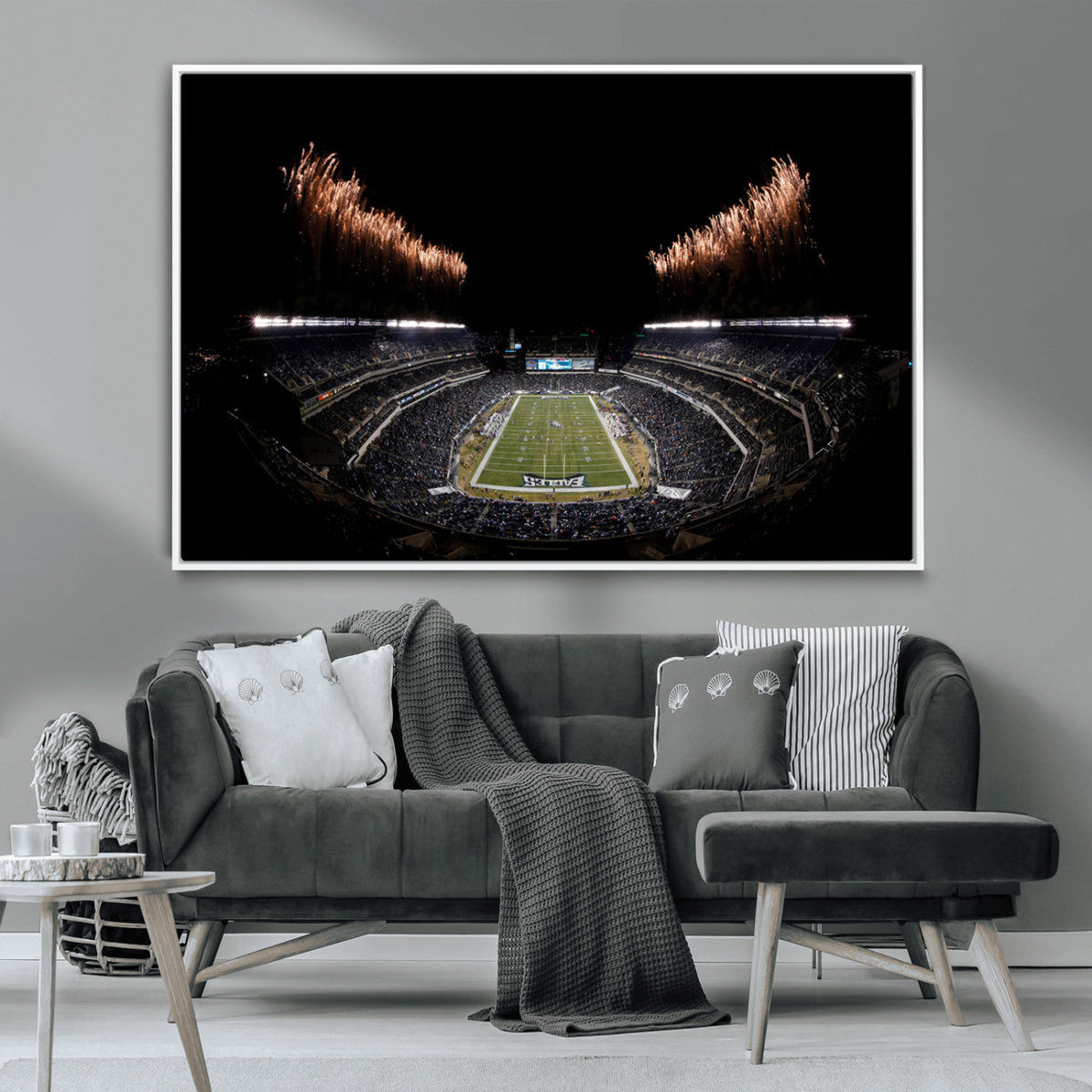 Eagles Field Stadium Wall Art | Philadelphia Eagles Football