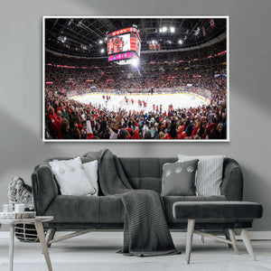 Amerant Bank Arena Wall Art Canvas Print - Basketball Arena
