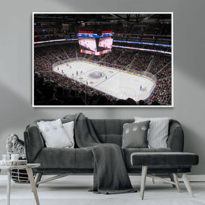 Rogers Place Edmonton Oilers Ice Hockey Stadium Wall Art,