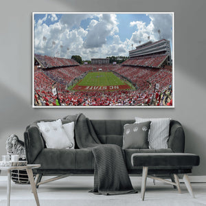 NC State Wolfpack Football Team Print Canvas- Raleigh