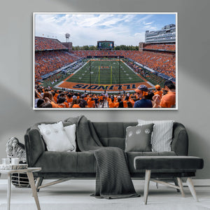 University of Illinois Fighting Illini Football Team Print
