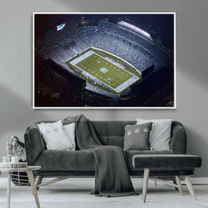 University of North Carolina Tar Heels Football Team Print -