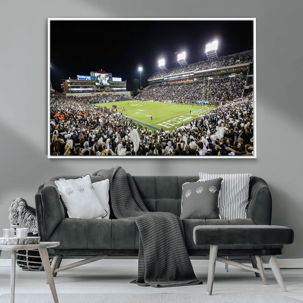 Georgia Tech Yellow Jackets Football Team Print - Atlanta