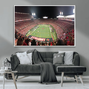 University of Louisville Cardinals Football Team Print -