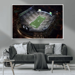 Michigan State Spartans Football Team Print - East Lansing